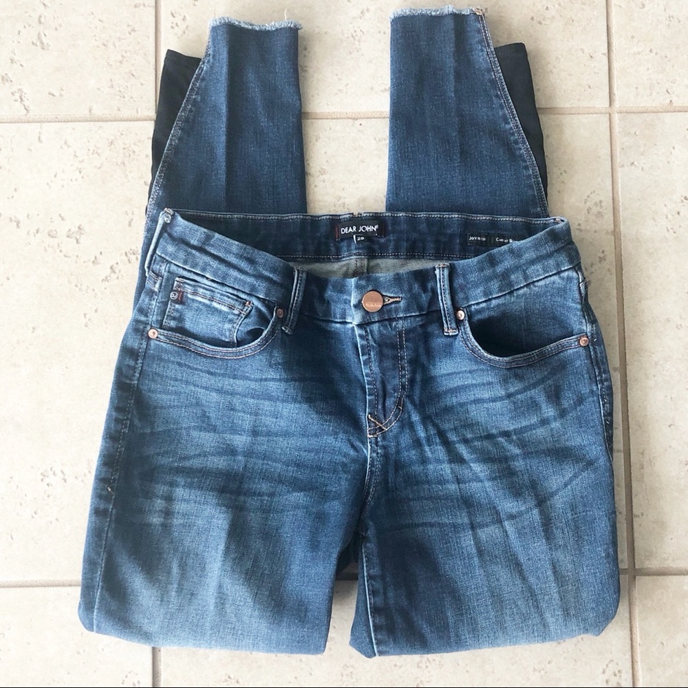 Dear John Joy Rich Comfort Skinny Ankle Jeans
